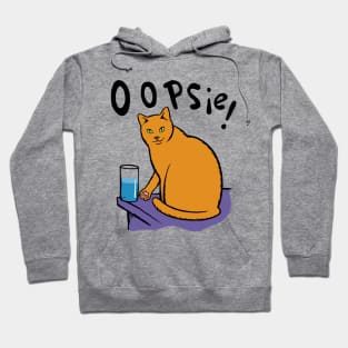 Oopsie, cat mischief. Hoodie